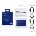 Огляд Накопичувач SSD USB 3.2 1TB T7 Shield Samsung (MU-PE1T0R/EU): характеристики, відгуки, ціни.