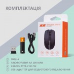 Огляд Мишка 2E MF270 Silent Rechargeable Wireless Black (2E-MF270WBK): характеристики, відгуки, ціни.