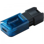 Огляд USB флеш накопичувач Kingston 64GB DataTraveler 80 M USB-C 3.2 Blue/Black (DT80M/64GB): характеристики, відгуки, ціни.