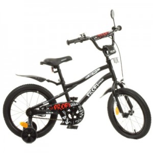 Огляд Дитячий велосипед Prof1 Urban 16" Чорний (Y16252 black): характеристики, відгуки, ціни.