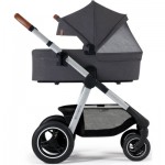 Огляд Коляска Kinderkraft 2 в 1 Everyday Dark Gray (KSEVER00DGR2000) (5902533917570): характеристики, відгуки, ціни.