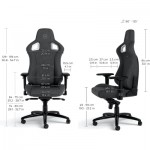 Огляд Крісло ігрове Noblechairs Epic TX Anthrazite (NBL-EPC-TX-ATC): характеристики, відгуки, ціни.