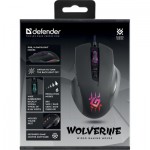 Огляд Мишка Defender Wolverine GM-700L RGB USB Black (52700): характеристики, відгуки, ціни.