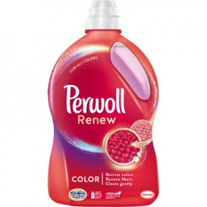 Огляд Гель для прання Perwoll Renew Color для кольорових речей 2.97 л (9000101576061): характеристики, відгуки, ціни.