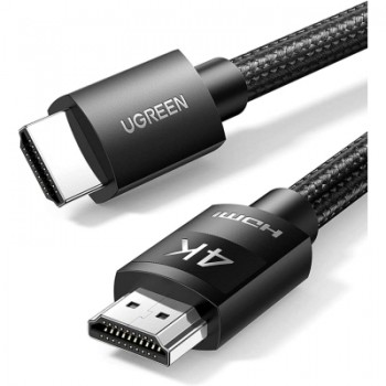 Кабель мультимедійний HDMI to HDMI 3.0m V2.0 Cafule 4K HD119 Ugreen (40102)