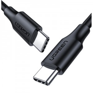 Огляд Дата кабель USB 2.0Type-C to Type-C 3.0m 60W US286 Black Ugreen (60788): характеристики, відгуки, ціни.
