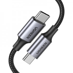 Дата кабель USB 2.0Type-C to Type-C 3.0m 5A 100W US316 Black Ugreen (90120)