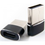 Огляд Перехідник Type-C (male) to USB (female) black Dengos (ADP-021): характеристики, відгуки, ціни.