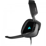 Огляд Навушники Corsair Void RGB Elite USB Premium with 7.1 Surround Sound Carbon (CA-9011203-EU): характеристики, відгуки, ціни.