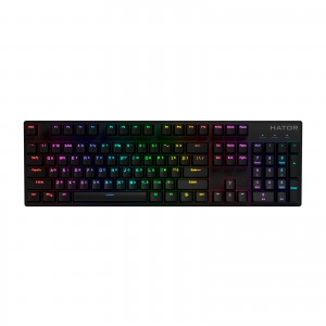 Огляд Клавіатура Hator Starfall RGB Pink switch Black (HTK-599): характеристики, відгуки, ціни.