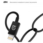 Огляд Дата кабель USB-C to Lightning 1.0m AMQGJ2B black Armorstandart (ARM64293): характеристики, відгуки, ціни.