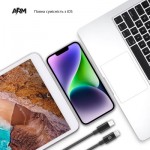 Огляд Дата кабель USB-C to Lightning 1.2m AMQGJ2BL black Armorstandart (ARM64374): характеристики, відгуки, ціни.