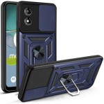 Огляд Чохол до мобільного телефона BeCover Military Motorola Moto E13 Blue (709102): характеристики, відгуки, ціни.