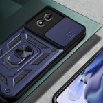 Огляд Чохол до мобільного телефона BeCover Military Motorola Moto E13 Blue (709102): характеристики, відгуки, ціни.