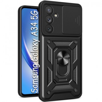 Чохол до мобільного телефона BeCover Military Samsung Galaxy A34 5G SM-A346 Black (709137)