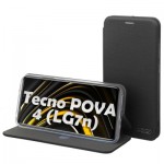 Огляд Чохол до мобільного телефона BeCover Exclusive Tecno POVA 4 (LG7n) Black (709045): характеристики, відгуки, ціни.