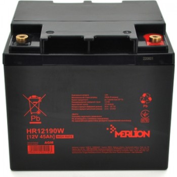 Батарея до ДБЖ Merlion HR12190W, 12V 45Ah (HR12190W)