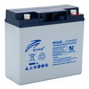 Батарея до ДБЖ Ritar EV12-22, 12V 22Ah (EV12-22)