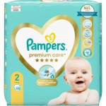 Огляд Підгузки Pampers Premium Care Розмір 2 (4-8 кг) 88 шт (8006540857717): характеристики, відгуки, ціни.