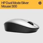 Огляд Мишка HP Dual Mode Bluetooth/Wireless Silver (6CR72AA): характеристики, відгуки, ціни.