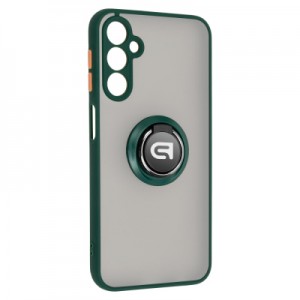 Чохол до мобільного телефона Armorstandart Frosted Matte Ring Samsung A24 4G (A245) Dark Green (ARM68895)