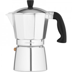 Огляд Гейзерна кавоварка Ardesto Gemini Cremona 3 чашки (AR0803AG): характеристики, відгуки, ціни.