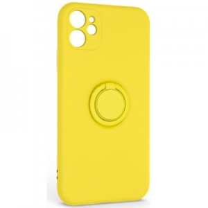 Чохол до мобільного телефона Armorstandart Icon Ring Apple iPhone 11 Yellow (ARM68645)