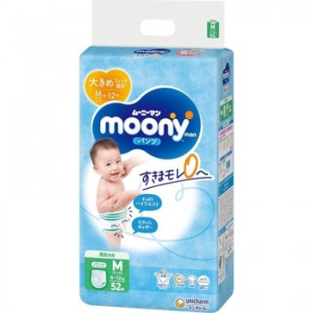 Підгузки Moony M 6-12 кг 52 шт (4903111152360)