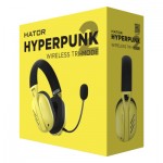 Огляд Навушники Hator Hyperpunk 2 Wireless Tri-mode Black/Yellow (HTA-857): характеристики, відгуки, ціни.