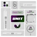 Огляд Чохол до мобільного телефона Armorstandart Unit MagSafe Apple iPhone 13 Matte Clear Silver (ARM70445): характеристики, відгуки, ціни.