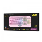 Огляд Клавіатура 2E Gaming KG315 RGB USB UA Pink (2E-KG315UPK): характеристики, відгуки, ціни.