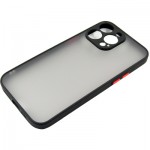 Огляд Чохол до мобільного телефона Dengos Matte iPhone 15 Pro Max (black) (DG-TPU-MATT-133): характеристики, відгуки, ціни.