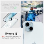Огляд Чохол до мобільного телефона Spigen Apple iPhone 15 Ultra Hybrid MagFit White (ACS06802): характеристики, відгуки, ціни.