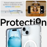 Огляд Чохол до мобільного телефона Spigen Apple iPhone 15 Ultra Hybrid MagFit White (ACS06802): характеристики, відгуки, ціни.