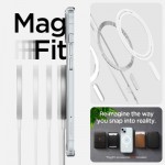 Огляд Чохол до мобільного телефона Spigen Apple iPhone 15 Ultra Hybrid MagFit White (ACS06802): характеристики, відгуки, ціни.