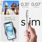Огляд Чохол до мобільного телефона Spigen Apple iPhone 15 Ultra Hybrid MagFit White (ACS06802): характеристики, відгуки, ціни.