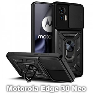 Чохол до мобільного телефона BeCover Military Motorola Edge 30 Neo Black (709966)
