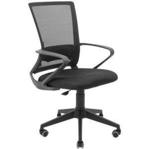 Офісне крісло Richman Робін Пластик Піастра Сітка чорна (KR0003865)