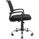 Огляд Офісне крісло Richman Стар Хром Піастра Сітка чорна (ADD0003153): характеристики, відгуки, ціни.
