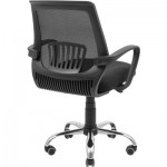 Огляд Офісне крісло Richman Стар Хром Піастра Сітка чорна (ADD0003153): характеристики, відгуки, ціни.