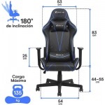 Огляд Крісло ігрове Xtrike ME Advanced Gaming Chair GC-909 Black/Blue (GC-909BU): характеристики, відгуки, ціни.