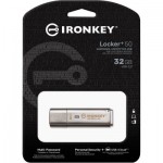 Огляд USB флеш накопичувач Kingston 32GB IronKey Locker Plus 50 AES Encrypted USB 3.2 (IKLP50/32GB): характеристики, відгуки, ціни.