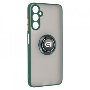 Чохол до мобільного телефона Armorstandart Frosted Matte Ring Samsung A05s (A057) Dark Green (ARM72764)