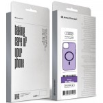 Огляд Чохол до мобільного телефона Armorstandart Y23 MagSafe Apple iPhone 15 Plus Transparent Purple (ARM68337): характеристики, відгуки, ціни.