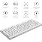 Огляд Клавіатура OfficePro SK985W Wireless/Bluetooth White (SK985W): характеристики, відгуки, ціни.