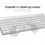 Огляд Клавіатура OfficePro SK985W Wireless/Bluetooth White (SK985W): характеристики, відгуки, ціни.