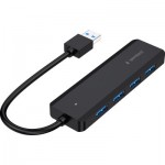 Огляд Концентратор Gembird 4 ports USB 3.1,USB-A, USB-C PD (UHB-U3P4P-02): характеристики, відгуки, ціни.