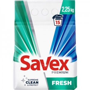 Пральний порошок Savex Premium Fresh 2.25 кг (3800024047909)