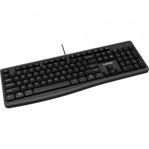 Огляд Клавіатура Canyon KB-50 Slim USB UA Black (CNE-CKEY5): характеристики, відгуки, ціни.