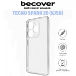Огляд Чохол до мобільного телефона BeCover Tecno Spark 20 (KJ5n) Transparancy (710909): характеристики, відгуки, ціни.